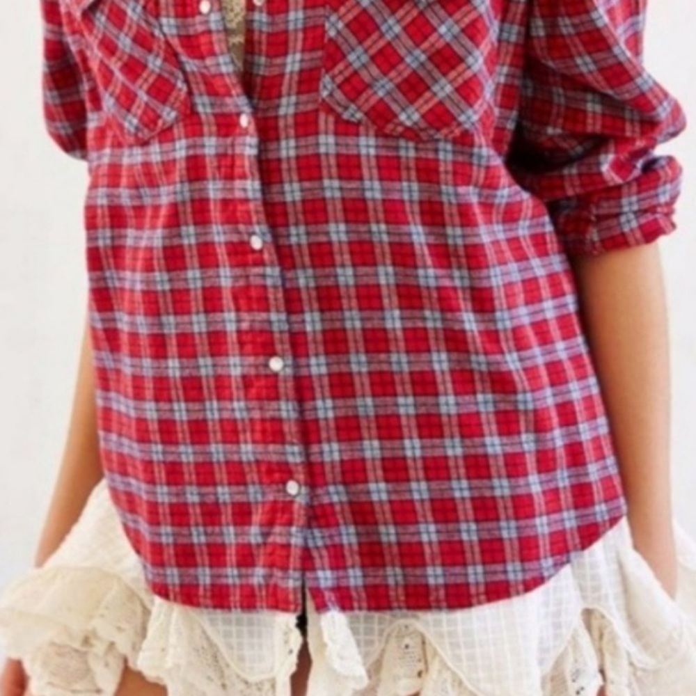 BDG | URBAN OUTFITTERS Petticoat Flannel Shirt